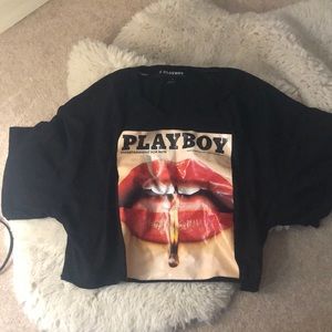 Playboy crop top